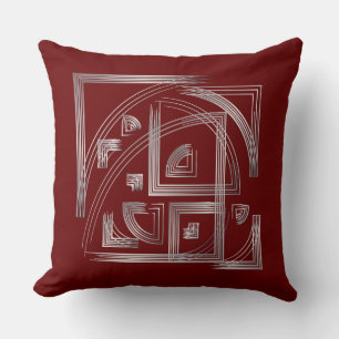 Fibonacci puzzle cushion