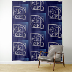 Fibonacci puzzle tapestry