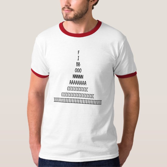 Fibonacci Sequence T-Shirt (Front)