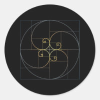 Fibonacci Spiral Golden Ratio Geometry