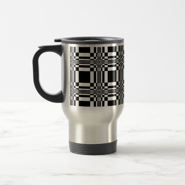 Fibonacci Square with Reversed Circle Mug (Left)