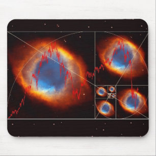 Fibonacci Universe Finance Stock Market Mouse Mat