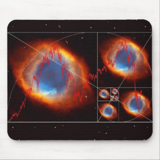 Fibonacci Universe Finance Stock Market Mouse Mat