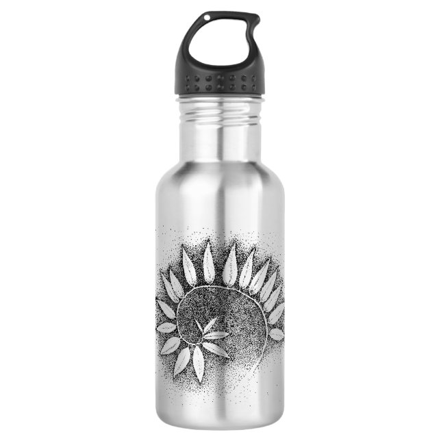 Fibonacci Vine 532 Ml Water Bottle (Front)