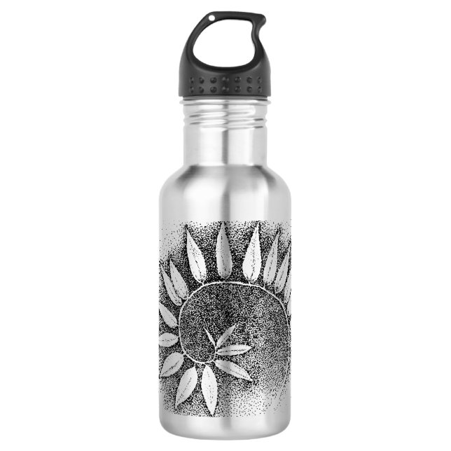 Fibonacci Vine 710 Ml Water Bottle (Front)