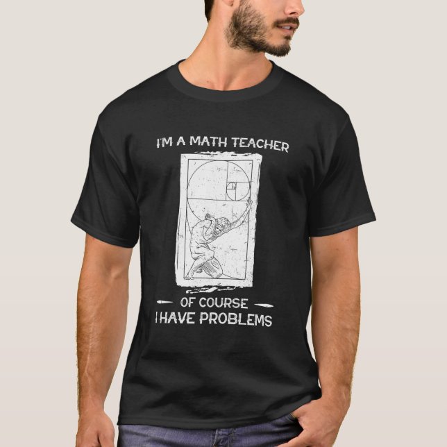 Fibonacci'S Spirals Number Maths Mathematics T-Shirt (Front)