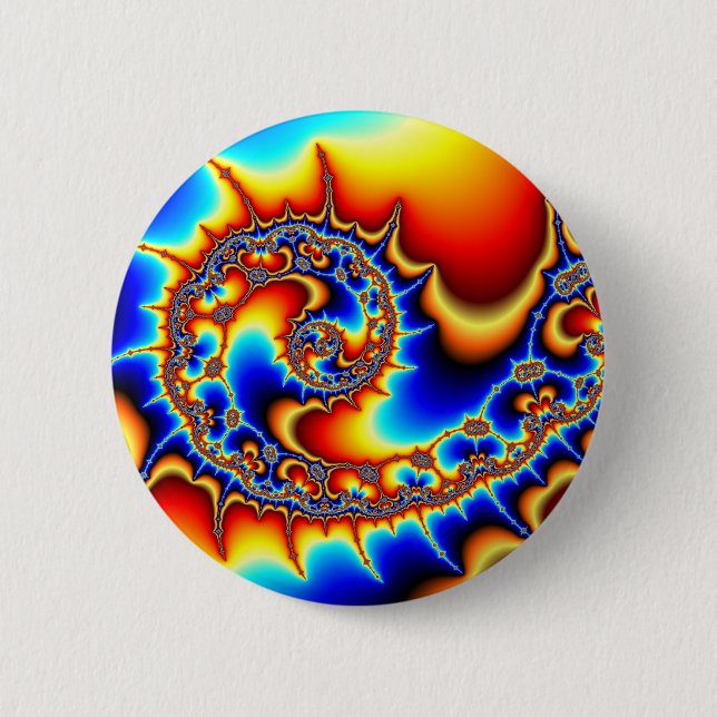 Fibonaccispikeral 6 Cm Round Badge (Front)