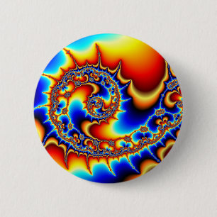 Fibonaccispikeral 6 Cm Round Badge