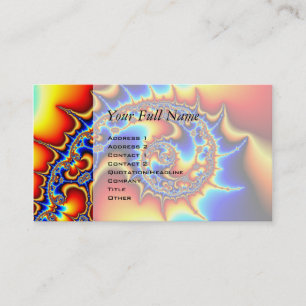 Fibonaccispikeral Business Card