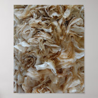 Fibre Art Coffee Filter Paper Sculpture Recycled