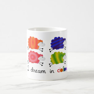 Fibre Artist I Dream in Colour Coffee Mug