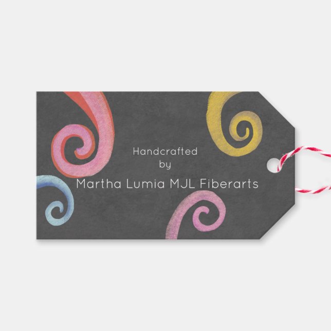 Fibre Arts Tags (Front (Horizontal))