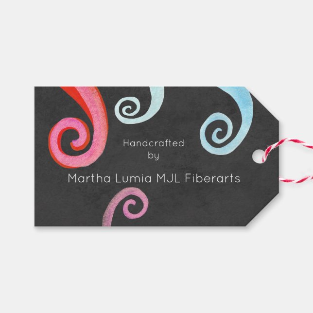 Fibre Arts Tags (Front (Horizontal))