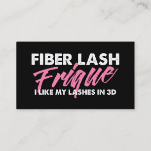 Fibre Lash Frique Busines Card