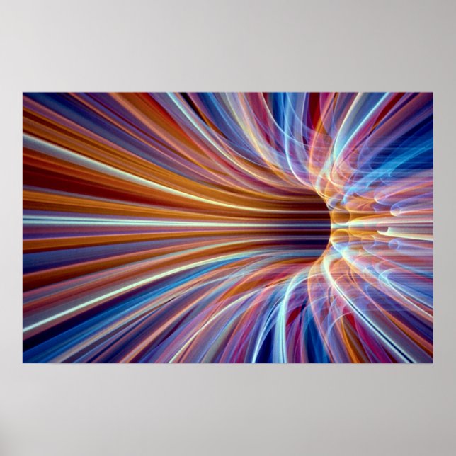 Fibre optic streak tunnel poster (Front)