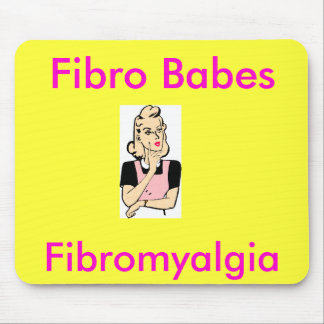 Fibro Babes, Fibromyalgia Mouse Mat