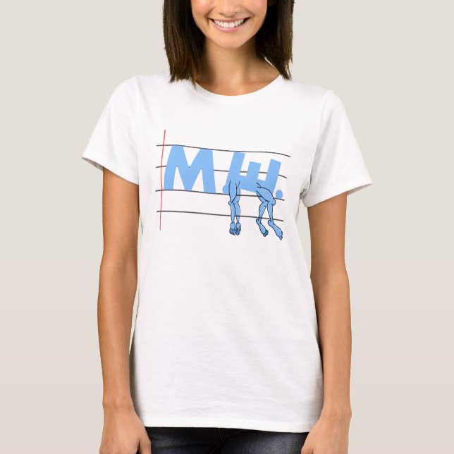 Fibro ME. CFS Awareness T-Shirt (Front)