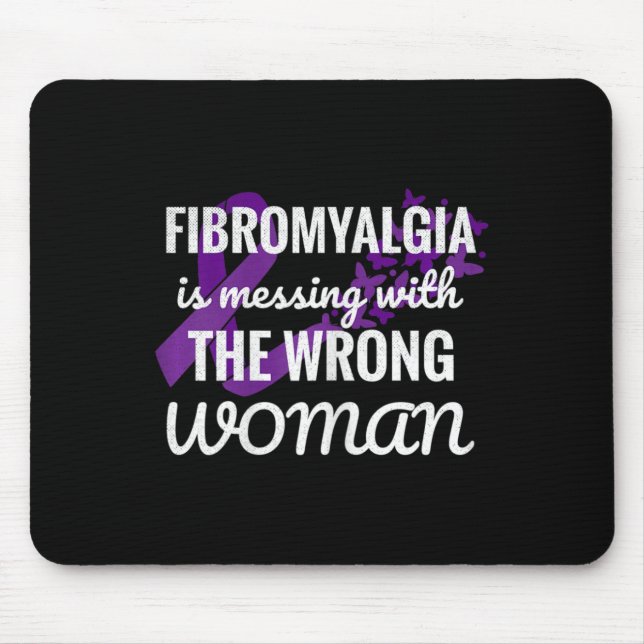 Fibro Warrior 1  Mouse Mat (Front)