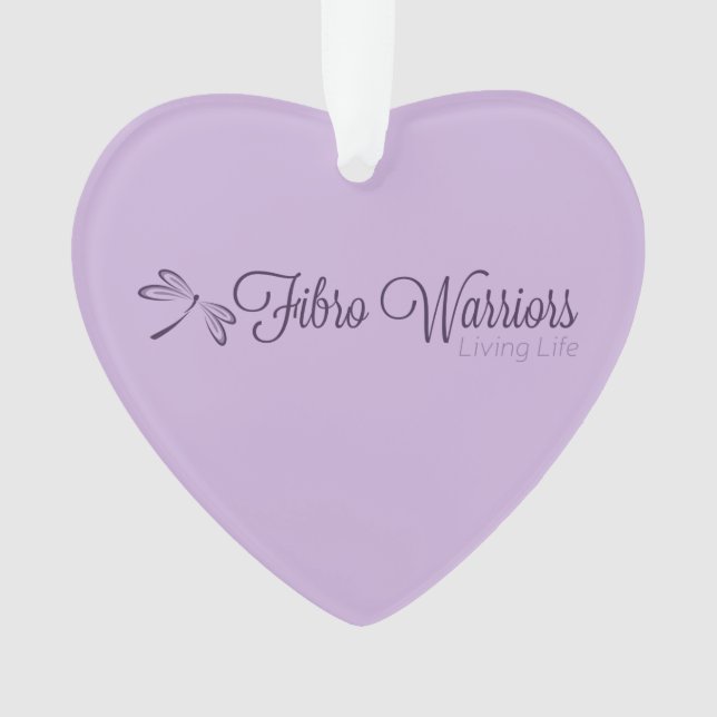 Fibro Warriors Ornament (Front)