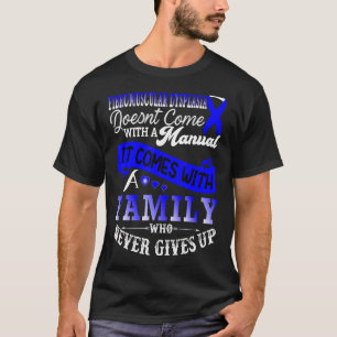 Fibromuscular Dysplasia Awareness Family Purple Ri T-Shirt