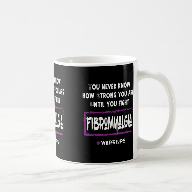 Fibromyalgia Awareness 2 Coffee Mug (Right)
