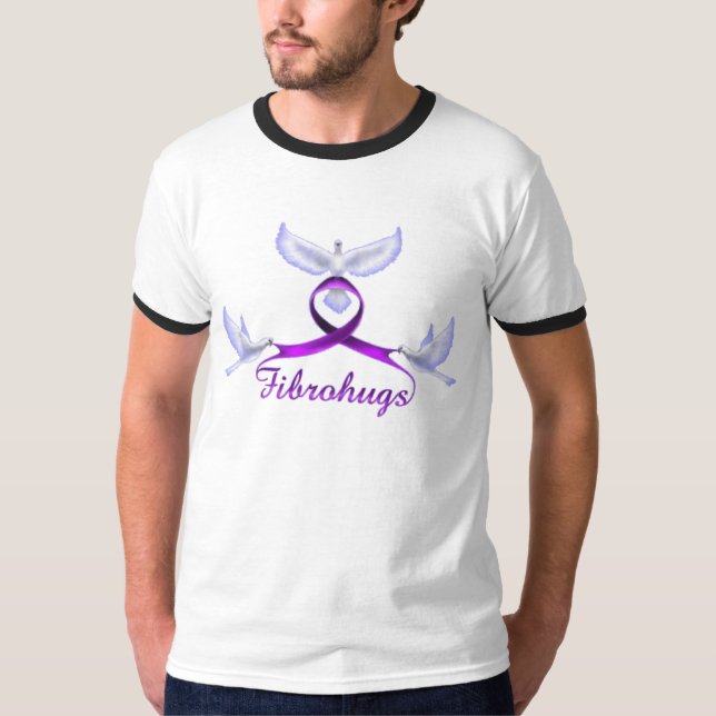 Fibromyalgia awareness and support T-Shirt (Front)