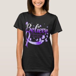 Fibromyalgia Awareness Butterfly 1  T-Shirt
