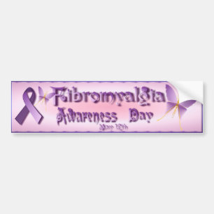 Fibromyalgia Awareness Day Shirts Bumper Sticker