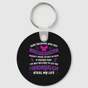 Fibromyalgia Awareness - Fibromyalgia Pain Awarene Key Ring