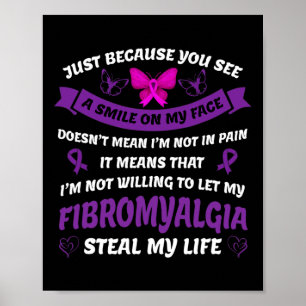 Fibromyalgia Awareness - Fibromyalgia Pain Awarene Poster