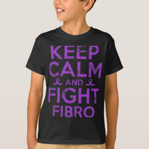 Fibromyalgia Awareness Fight Fibro Fighter Warrior T-Shirt