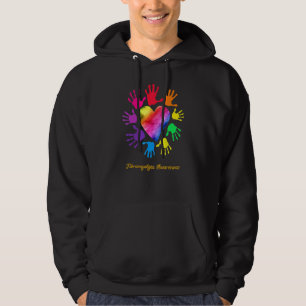 Fibromyalgia Awareness Hands Fibromyalgia Hoodie