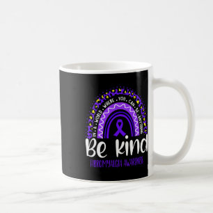 Fibromyalgia Awareness Leopard Rainbow Choose Kind Coffee Mug