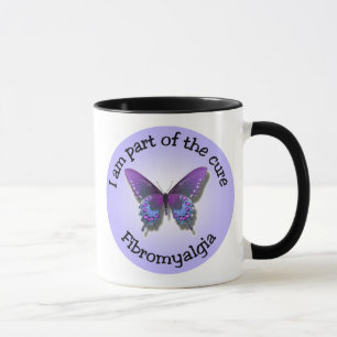 Fibromyalgia awareness mug