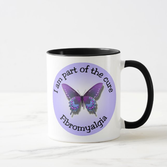Fibromyalgia awareness mug (Right)