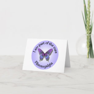 Fibromyalgia Awareness notecard - add your own mes
