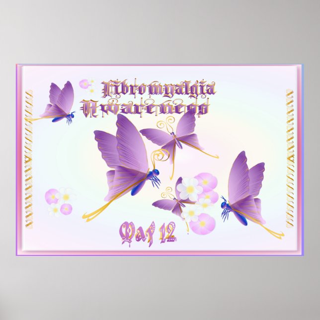 Fibromyalgia Awareness Poster (Front)