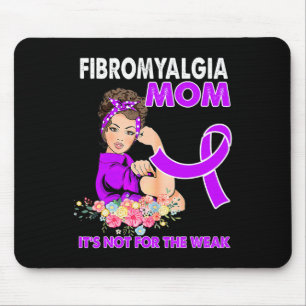 Fibromyalgia Awareness Ribbon 1  Mouse Mat
