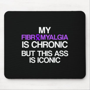 Fibromyalgia Awareness Survivor Chronic Warrior 1 Mouse Mat