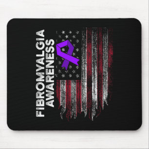 Fibromyalgia Awareness Survivor Proud Warrior 11 Mouse Mat