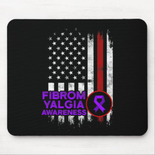 Fibromyalgia Awareness Survivor Proud Warrior 13  Mouse Mat