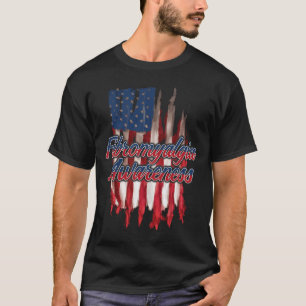 Fibromyalgia Awareness Survivor Proud Warrior 2 T-Shirt