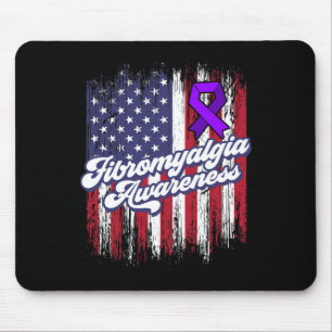 Fibromyalgia Awareness Survivor Proud Warrior 7 Mouse Mat