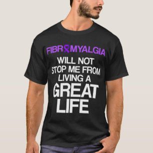 Fibromyalgia Awareness Survivor Stop Warrior 1 T-Shirt