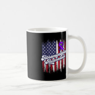 Fibromyalgia Awareness Survivor Woman Warrior  Coffee Mug