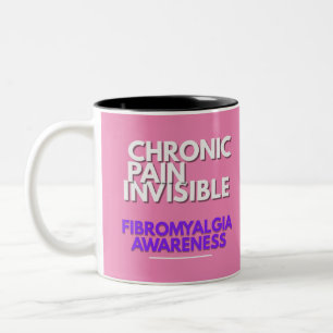 Fibromyalgia Awareness Two-Tone Coffee Mug