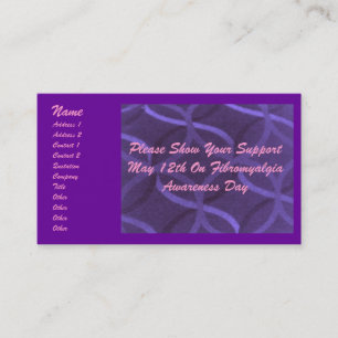 Fibromyalgia Business Card