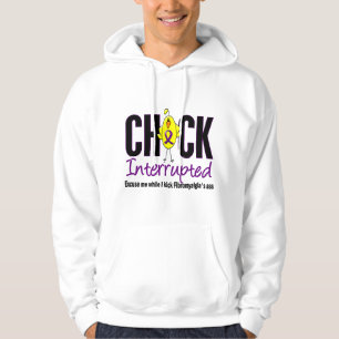 Fibromyalgia Chick Interrupted Hoodie