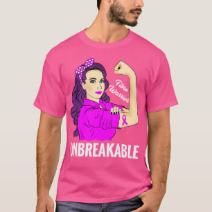 Fibromyalgia Fibro Warrior Awareness T-Shirt