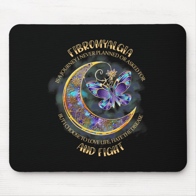 Fibromyalgia - Fibromyalgia Awareness 11 Mouse Mat (Front)
